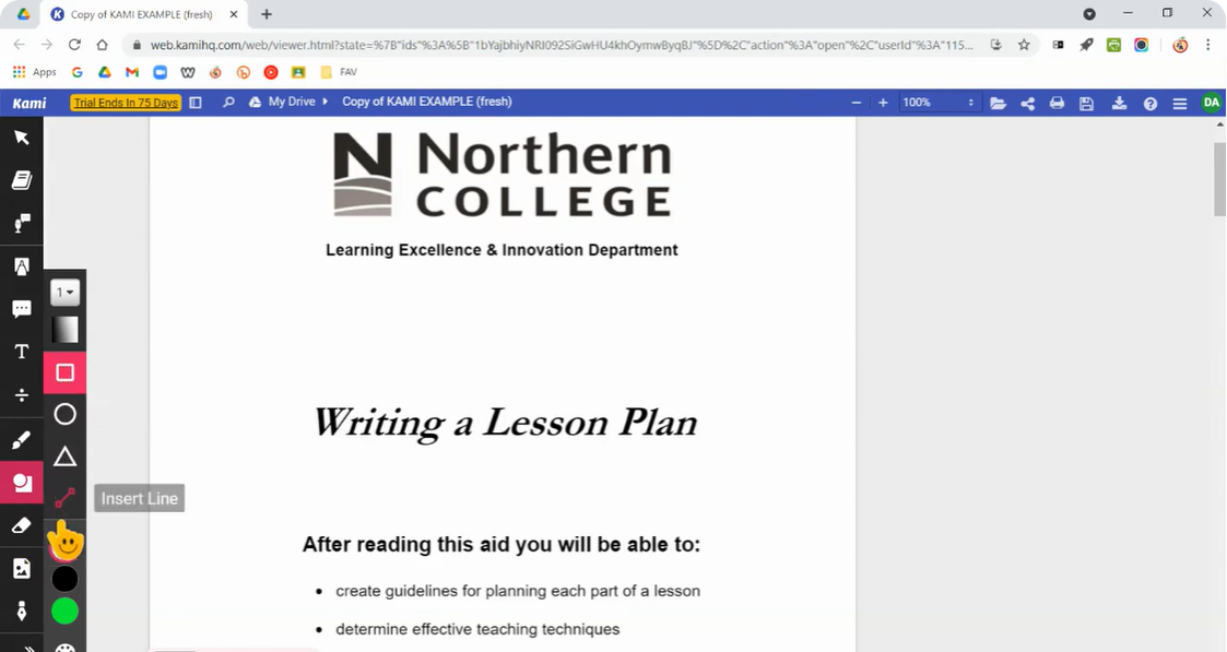 Annotate PDF in Kami