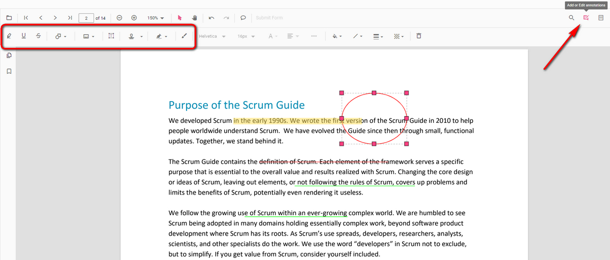 Annotate PDF Online