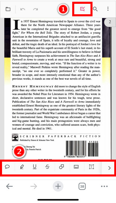 Edit PDF Online on iPhone with PDFgear