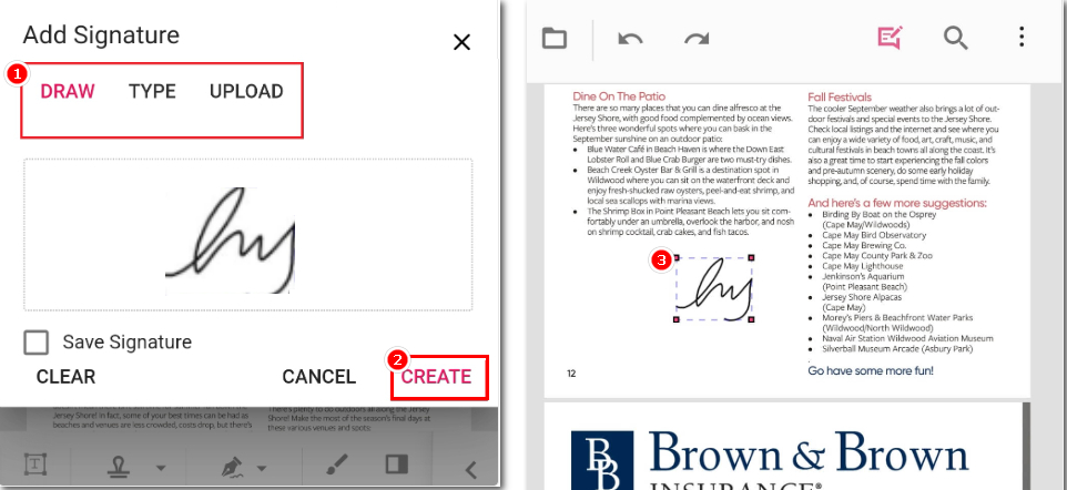 Insert the Signature in PDF with PDFgear Online Signer