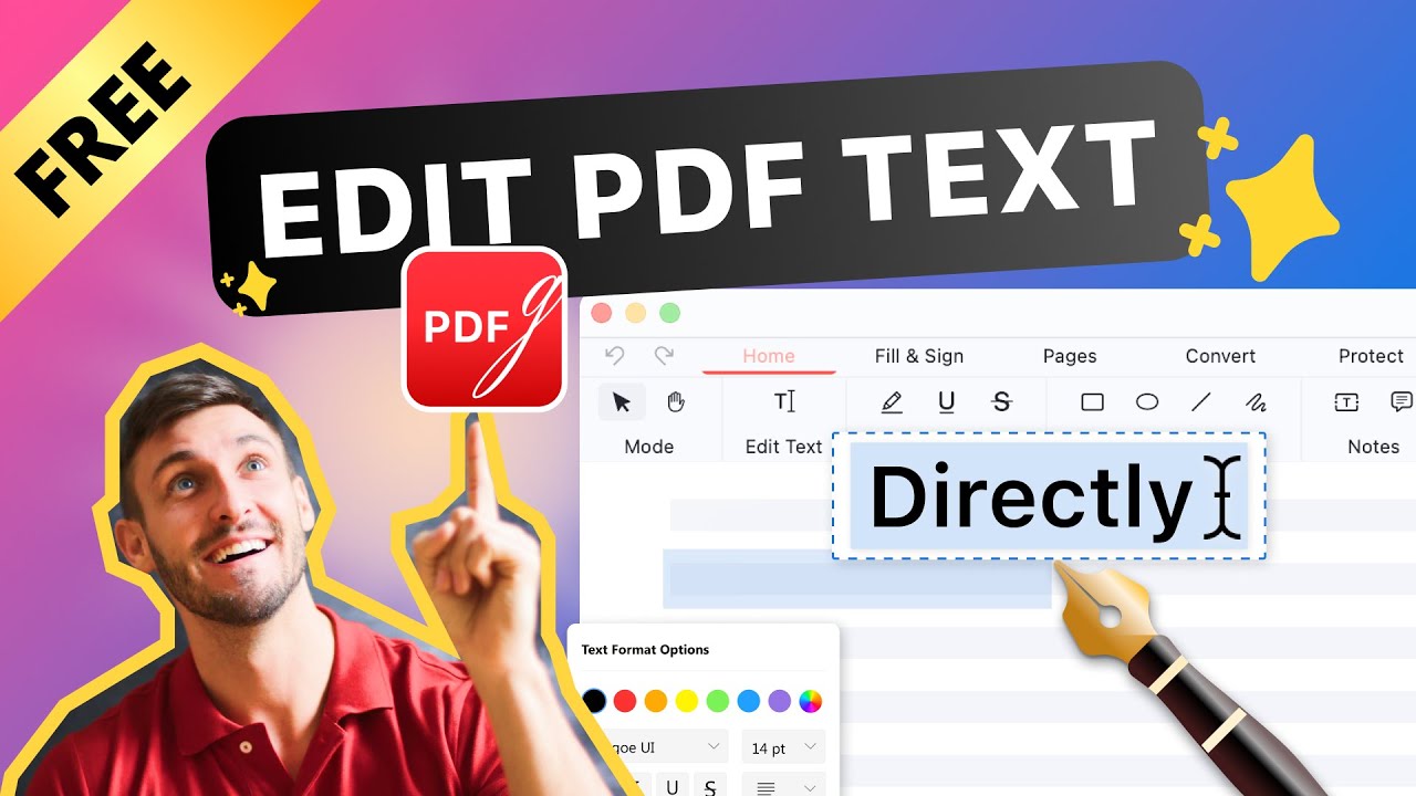 Edit PDF Text