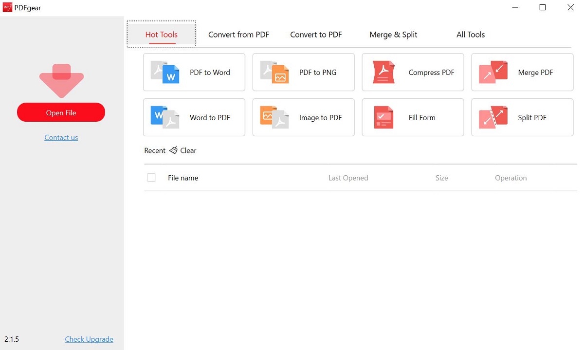 Run PDFgear on Your Device