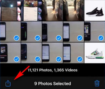 Select the Pictures You Intend to Make PDFs with