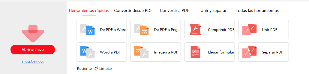 Importa PDF a PDFgear Desktop