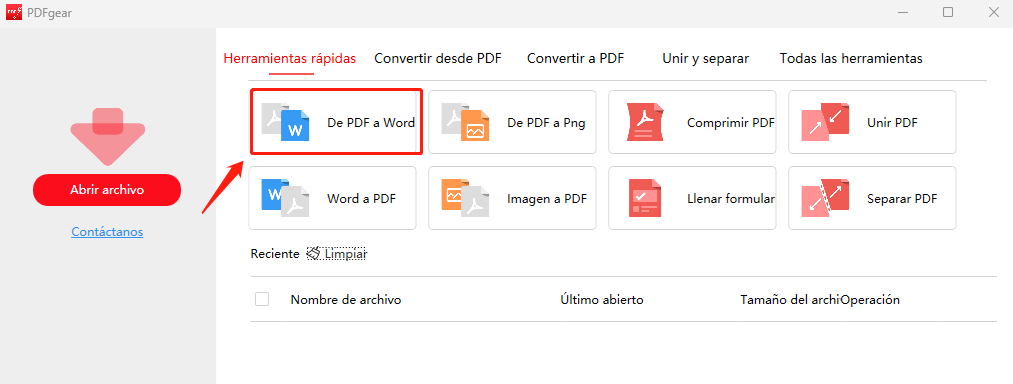 La Herramienta para Abrir PDF a Word