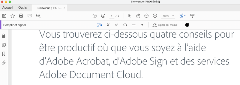 Modifier le texte d’un PDF dans Adobe Acrobat