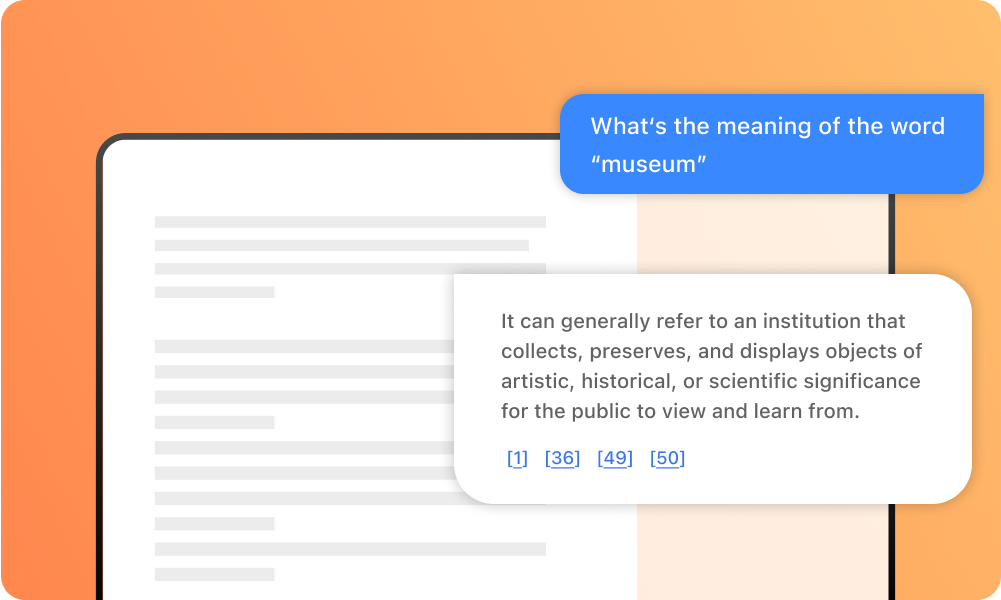 Ask Questions to PDF