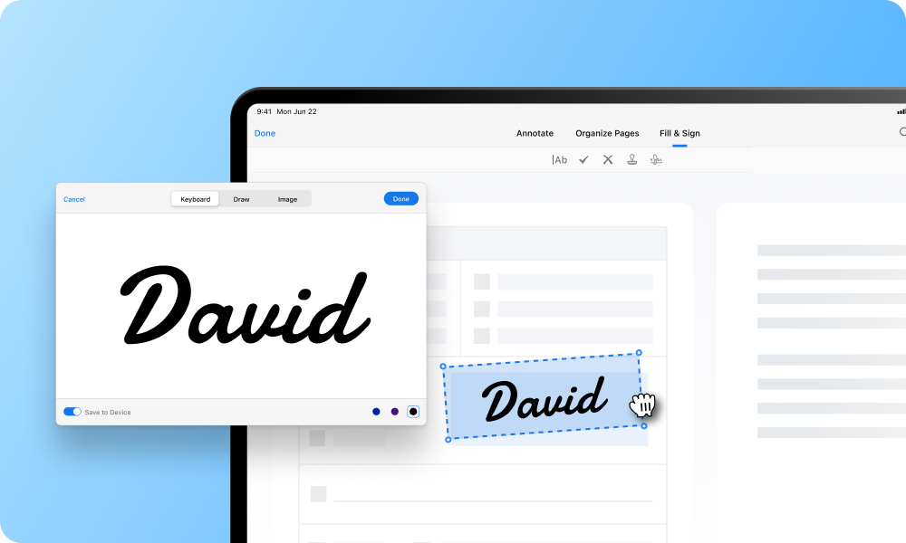 Free PDF Eidtor for iPhone