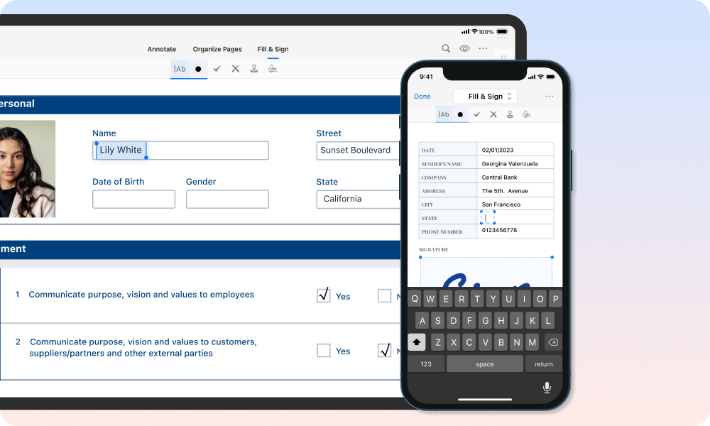 Free PDF Eidtor for iPhone