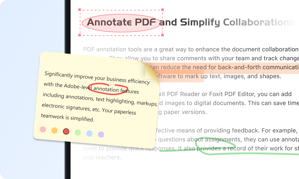 Mark Up PDF