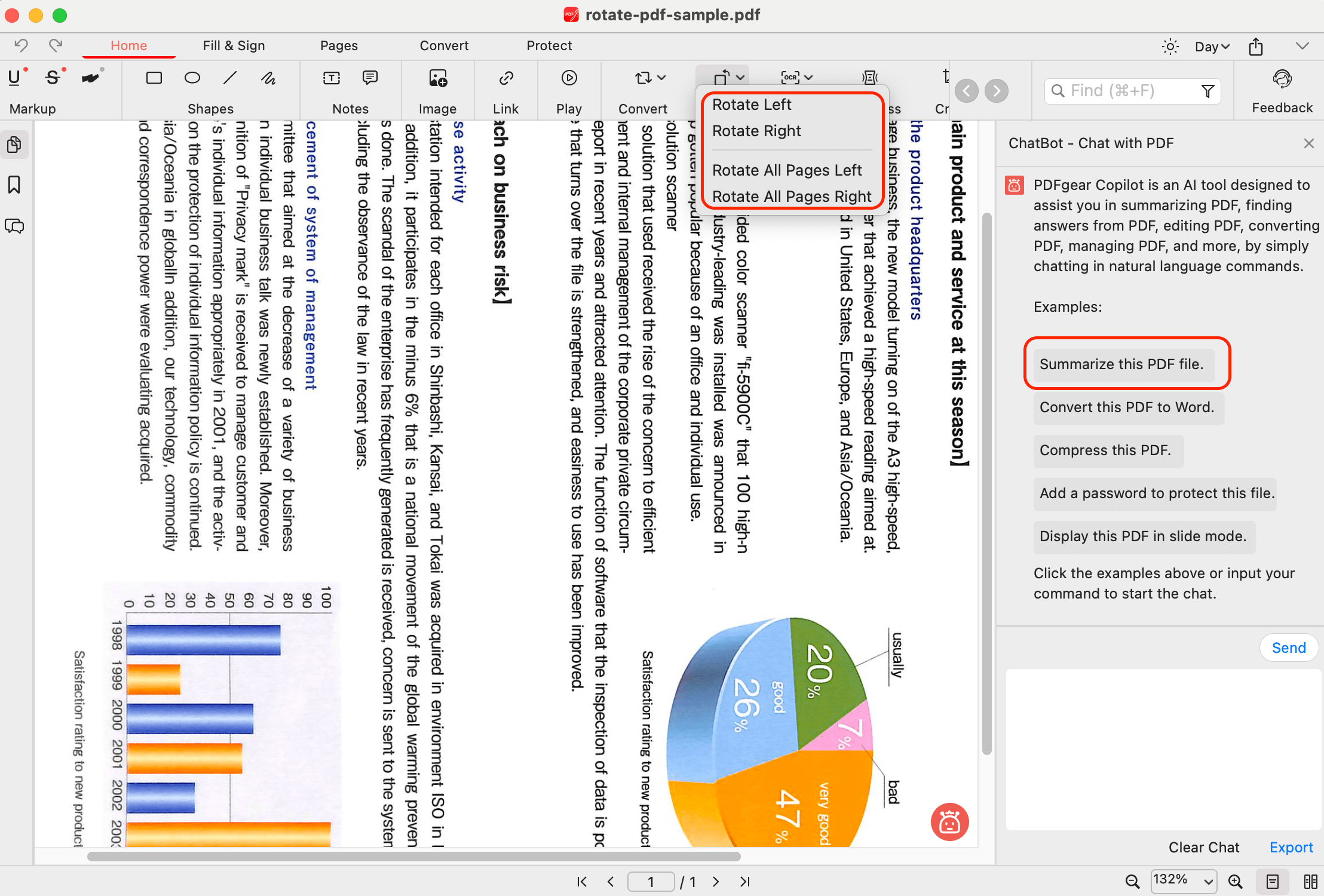 How to Make PDF to Landscape from Portrait